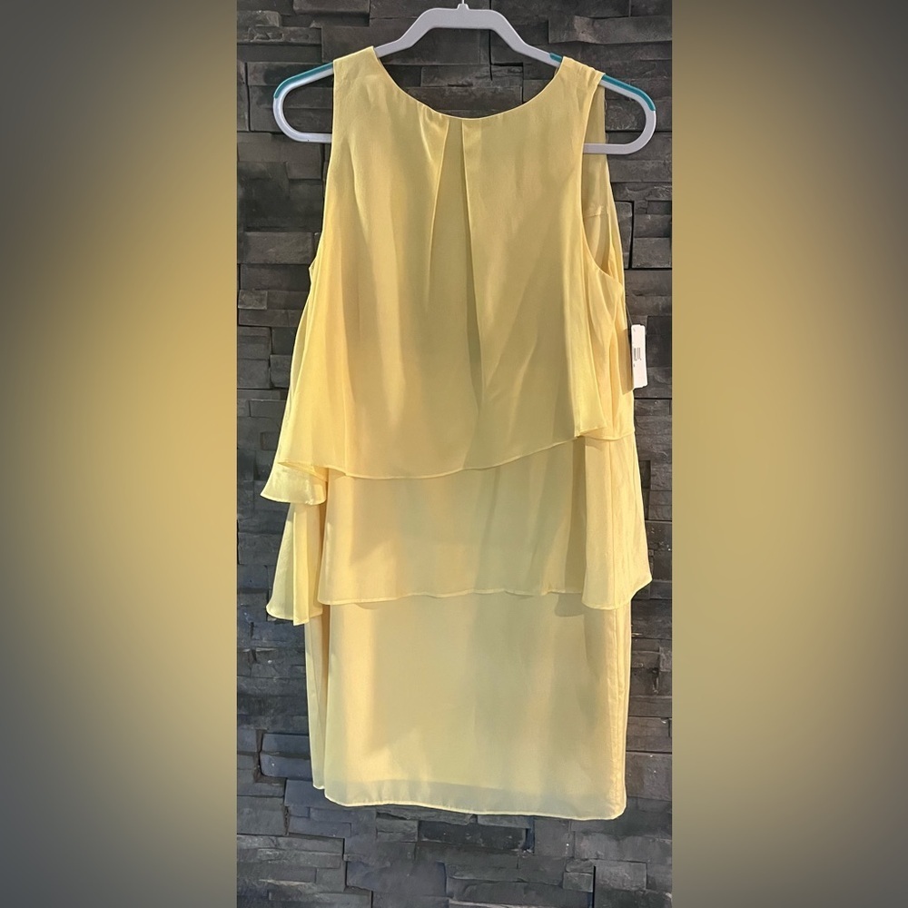 NWT Alex + Alex silk layered dress size small or 6